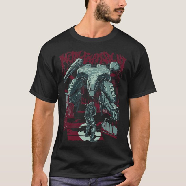 T-shirt Metal Gear Solid Fan Art (Devant)