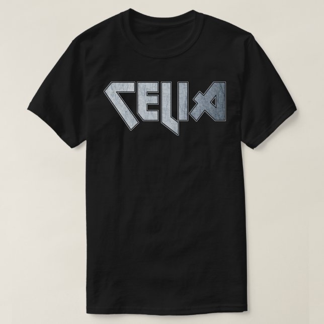 T-shirt Metal lourd Celia (Design devant)