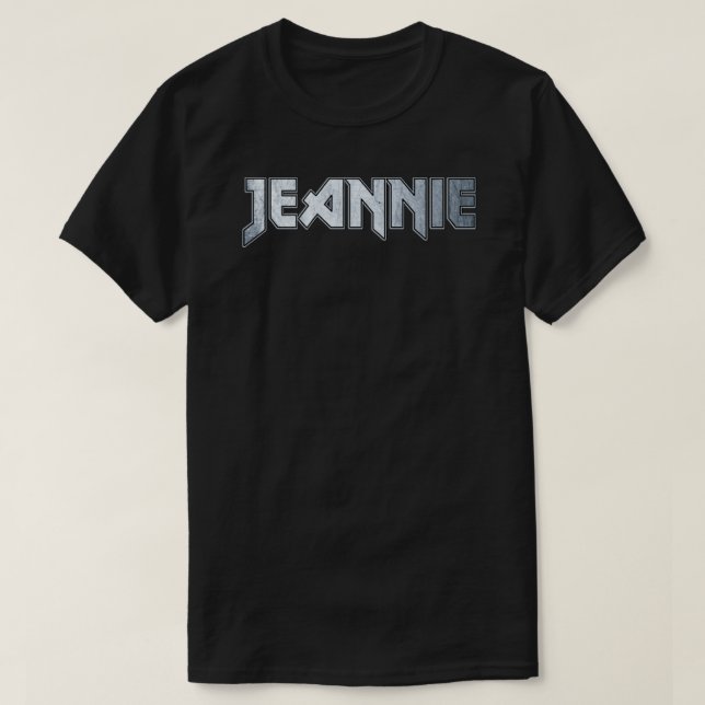 T-shirt Métal lourd Jeannie (Design devant)