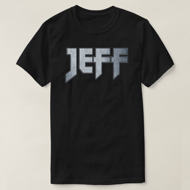T-shirt Métal lourd Jeff (Design devant)