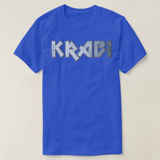 T-shirt Métal lourd Krabi (Design devant)