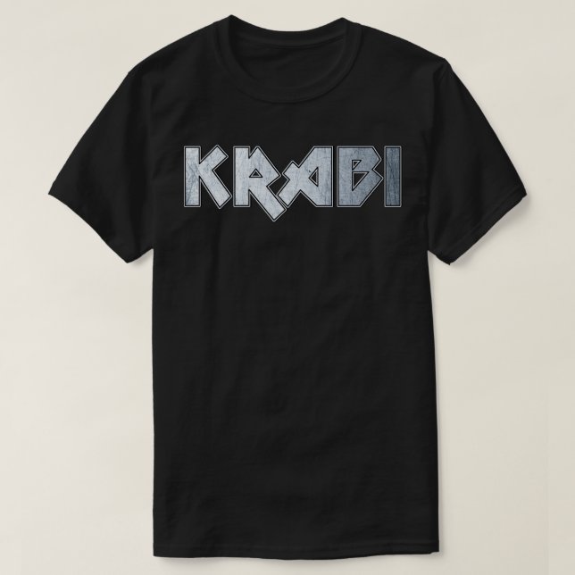 T-shirt Métal lourd Krabi (Design devant)