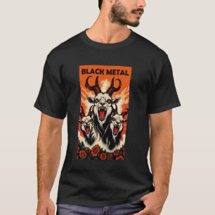 T-shirt Metal Music Heavy Metal Music Art Rock Band Graphi