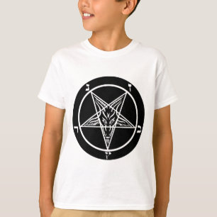 T-shirt métal noir, baphomet des ténèbres !