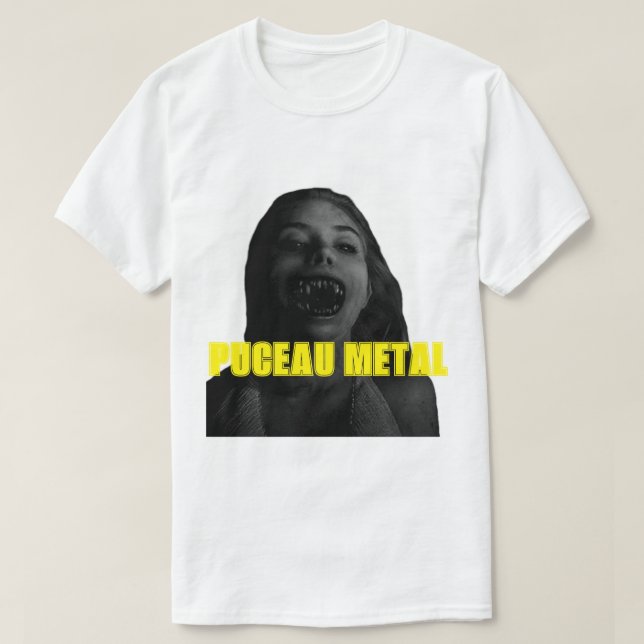 T-SHIRT MÉTAL POUCEAU (Design devant)