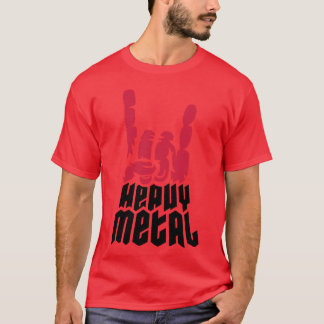 T-shirt Métal rétro cool lourd