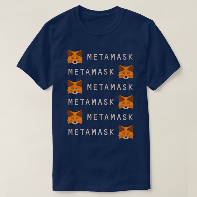 T-shirt MetaMask FoSecure Ethereum et PulseChain Altcoin (Design devant)