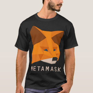 T-shirt MetaMask Fox, Portefeuille de crypto-monnaie pour 