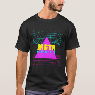 T-shirt Metaverse Triangle Réalité Virtuelle Gamer Vr Play