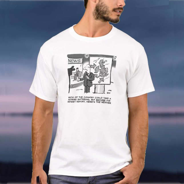 T-shirt Météo le jour du budget (Créateur téléchargé)