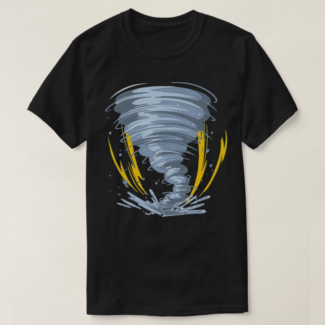 T-shirt Météo tornade (Design devant)