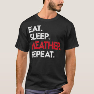 T-shirt Météorologie Météo Homme Tempête Chaser Torna