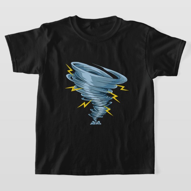 T-shirt Météorologie météorologique Tornado (Poser)