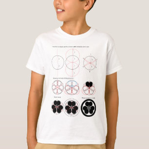 T-shirt Méthode de dessin d'oseille de bois