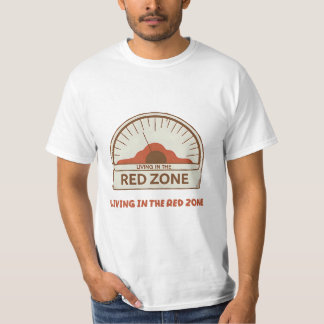 T-shirt Mètre vintage VU - Vivre dans la zone rouge Tee