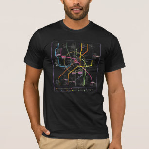 T-shirt Métro de Moscou