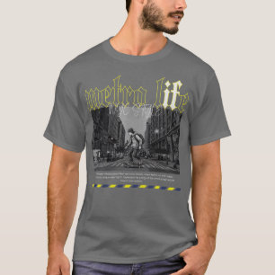 T-shirt Metro Life NYC Style – Streetwear Urbaine de New Y