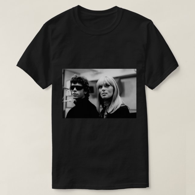 T-shirt Métro Velvet - Voiture postale Nico et Lou Reed (Design devant)