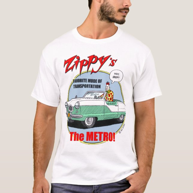 T-shirt Métro Zippy (Devant)