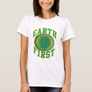 T-shirt Mettez à la terre d'abord