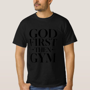 T-shirt Mettez Dieu en premier et tout le reste se met en