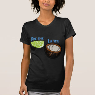 T-shirt Mettez la chaux dans la noix de coco !