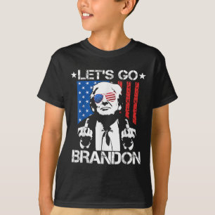 T-shirt Mettons le drapeau de Brandon Trump