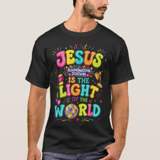 T-shirt Mettre en lumière qui est Jésus vraiment