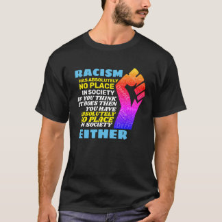 T-shirt Mettre fin au racisme pour le bien