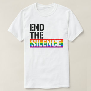 T-shirt Mettre fin au silence