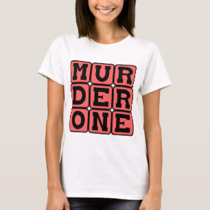T-shirt Meurtre au premier degré, Infraction pénale