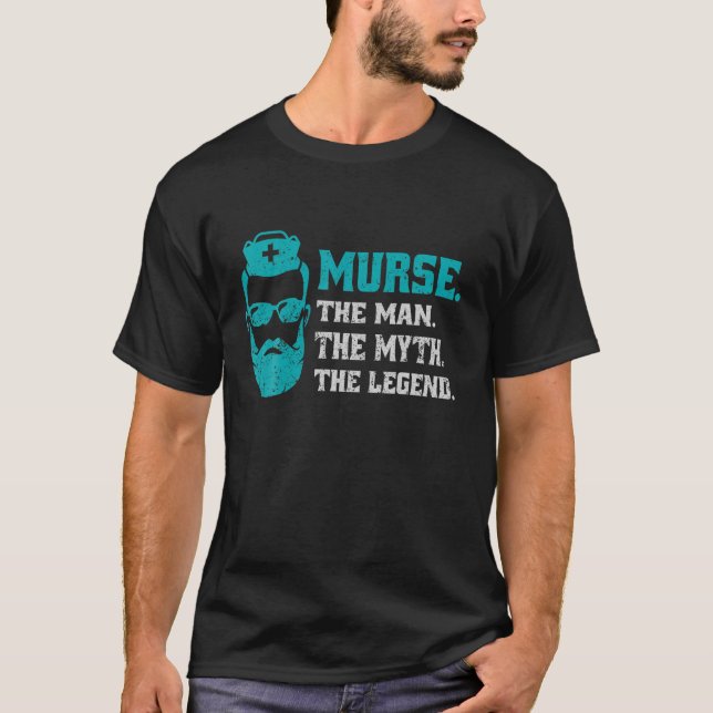 T-shirt Meurtre drôle Homme Infirmière RN LPN CNA - Hommes (Devant)
