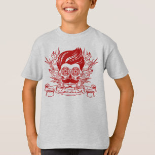 T-shirt Mexicain d'enfants (rouge)