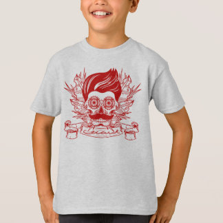 T-shirt Mexicain d'enfants (rouge)