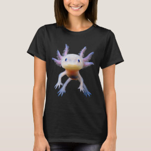 T-shirt Mexicain Marcher Poisson mignon Amphibien Axolotl