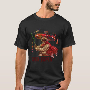 T-shirt Mexicain Obi Juan Movie Parodique Cinco De Gaming