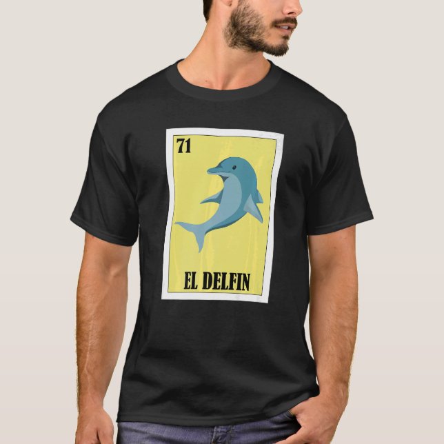 T-shirt Mexicain pour Dolphin El Delfin (Devant)