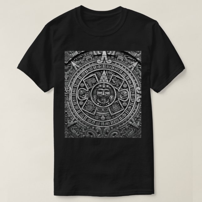 T-shirt Mexicaine Aztec Pride Aztec pierre solaire Classiq (Design devant)