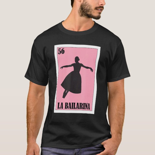 T-shirt Mexican Ballet  La Bailarina 5 (Devant)