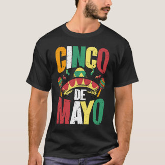 T-shirt Mexican Cinco De Mayo