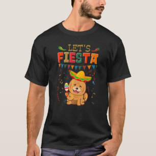 T-shirt Mexican Cinco De Mayo Fiesta  Let's Fiesta Chow Ch