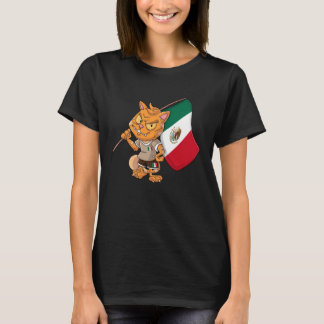 T-shirt Mexico Fan Cat