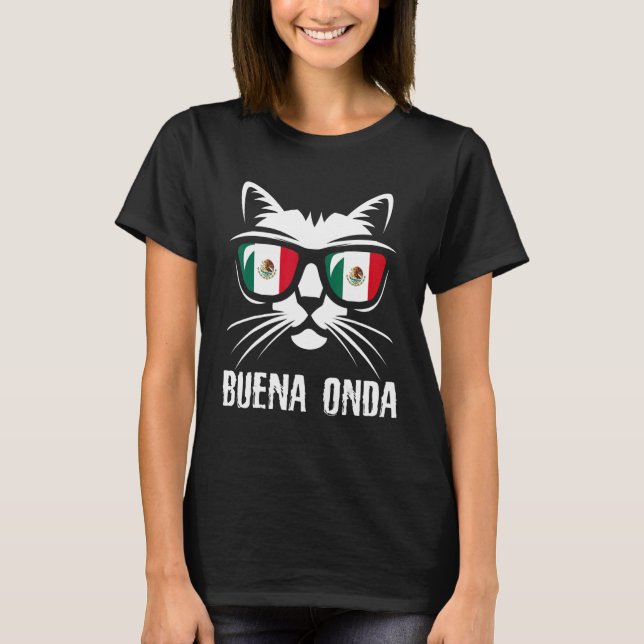T-shirt Mexico Flag  Cat Mexican Saying 3 (Devant)