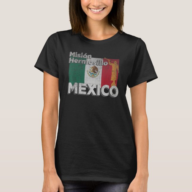 T-shirt Mexico Hermosillo LDS Mission Missionary (Devant)