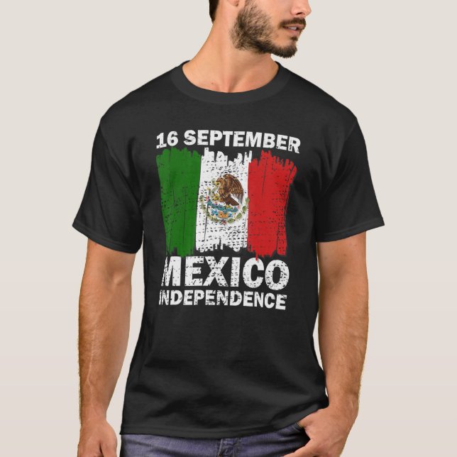 T-shirt Mexico Pride Independence Day 2022 Mexican Flag 20 (Devant)