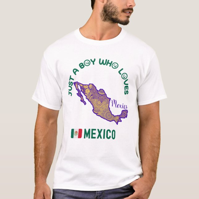 T-shirt Mexique Amérique du Nord (Devant)