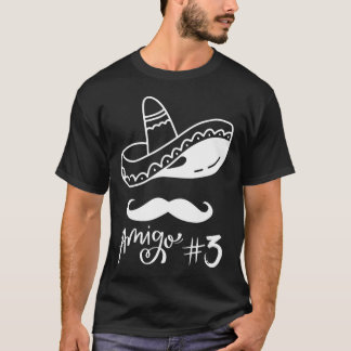 T-shirt Mexique Amigo #3 Groupe Correspondant Cinco De May