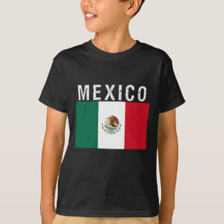 T-shirt Mexique, drapeau du Mexique