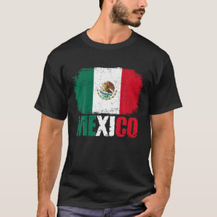 T-shirt Mexique Drapeau Mexicaine Fierté T