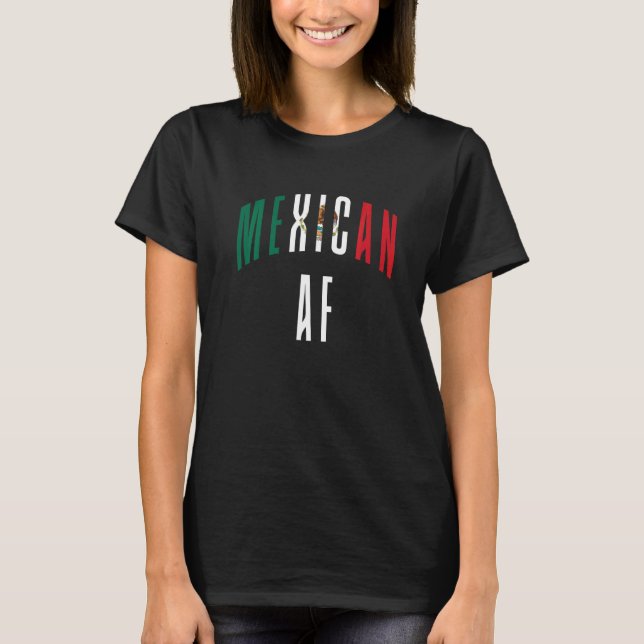 T-shirt Mexique Mexique AF Fière Mexique 1 (Devant)